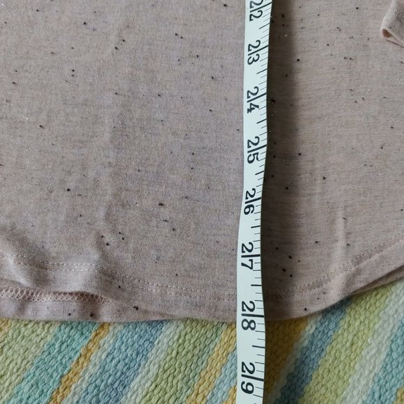 🛍️ BUNDLE ONLY | Apt 9 blush metallic sparkle top Small - Picture 7 of 14